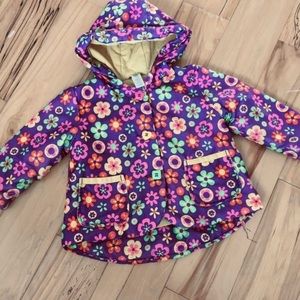 $9 or 3/$20* George 24m purple flowered spring jacket soft and lined